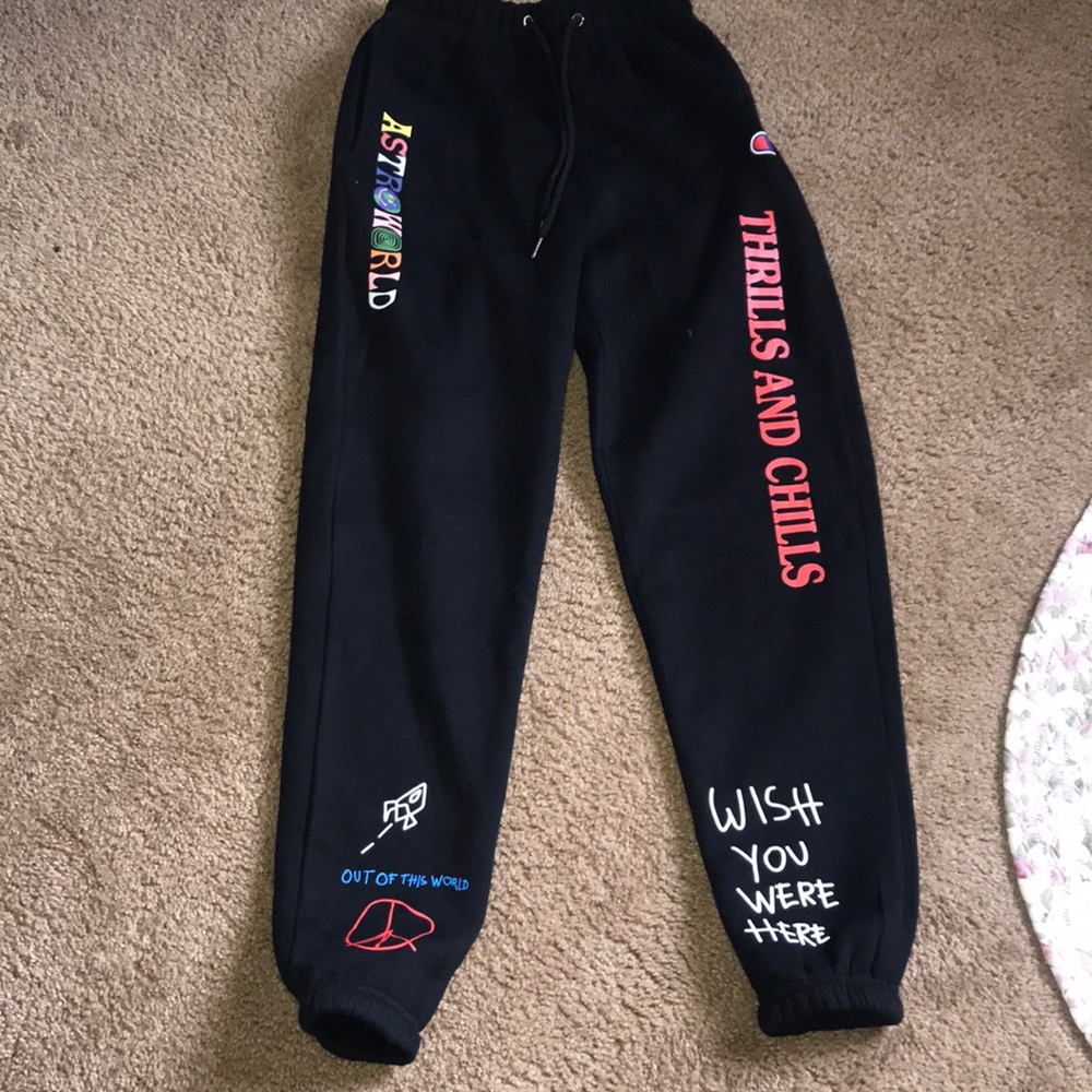 Travis Scott Astroworld sweat pants